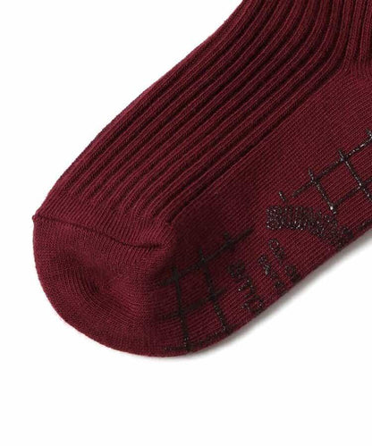 彩色羅紋高腰塑形連褲襪