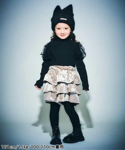 彩色羅紋高腰塑形連褲襪