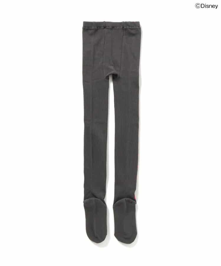 【迪士尼】時尚貓/側邊愛心連褲襪