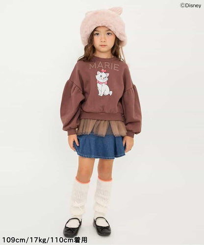 【迪士尼】妙妙貓/荷葉邊衛衣
