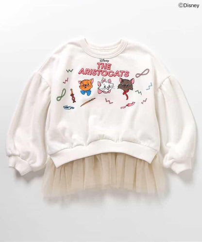 【迪士尼】妙妙貓/荷葉邊衛衣