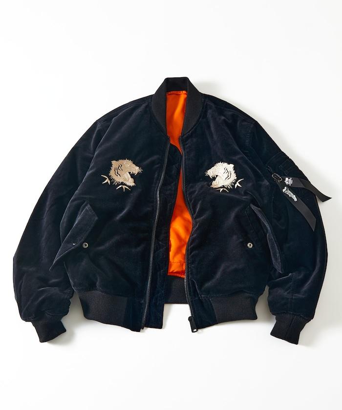 Tempalay 天鵝絨 MA-1夾克