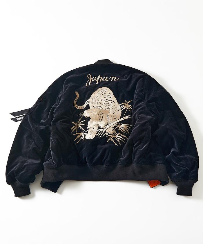 Tempalay 天鵝絨 MA-1夾克