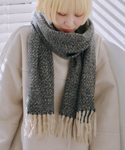 メランジカラーマフラー