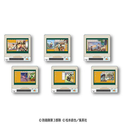 怪獸8號_小此木PC系列亞克力場景立牌盲盒【全套BOX／6包入】