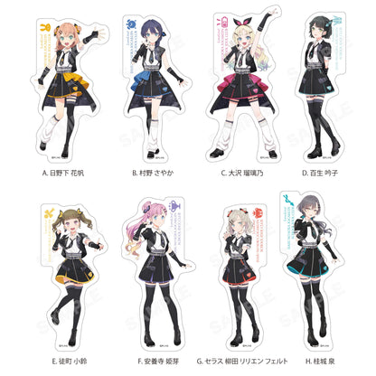 LoveLive!蓮之空女學院學園偶像社_IdoMe! ver.貼紙 /A 【全套OPP／8枚入】