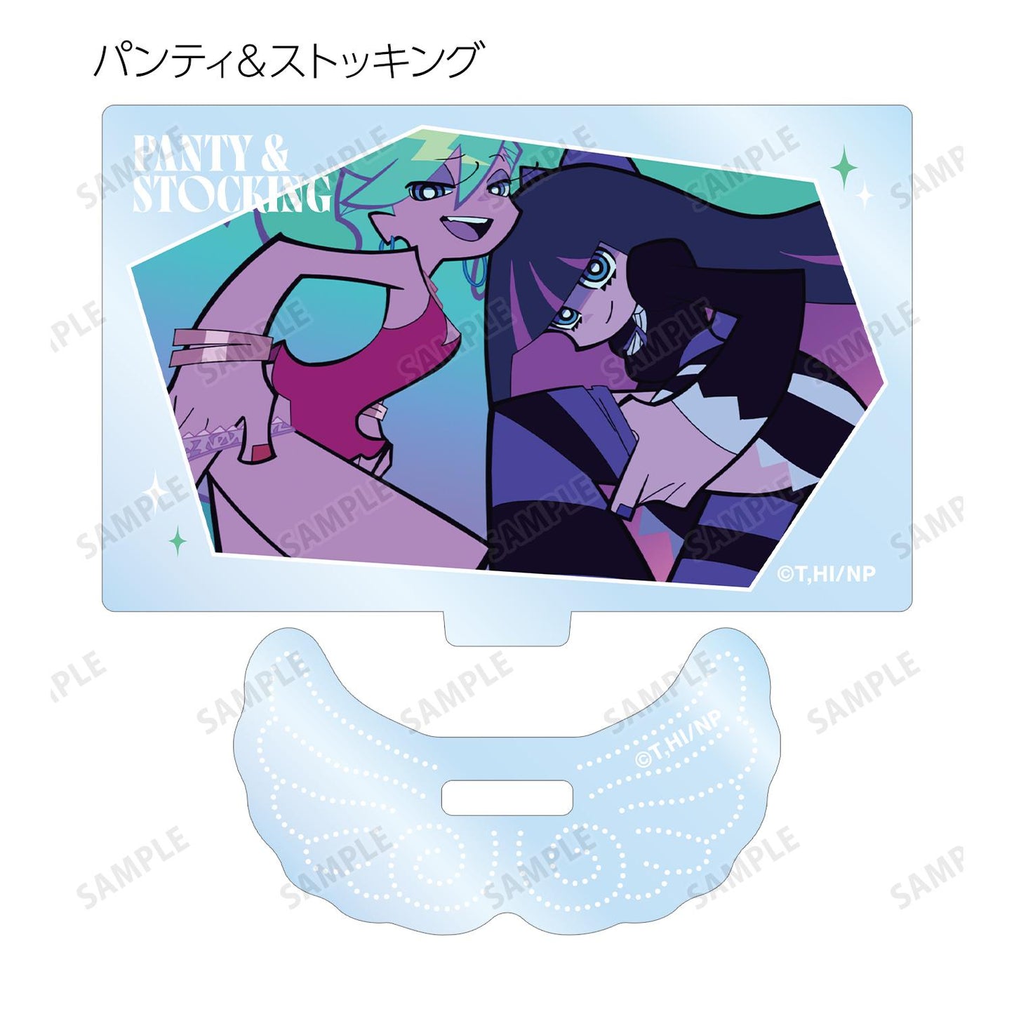New PANTY ＆ STOCKING with GARTERBELT 場景插畫亞克力立牌（單品/全套BOX）【BOX/10包入】