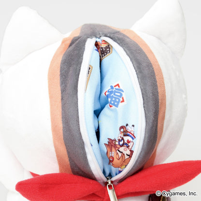 《賽馬娘》毛絨玩偶／馬奇卡內福來塔&喵醬收納包
