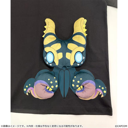 《怪物獵人物語》WILDS L碼 立體印花T恤 ヌ・エグドラ