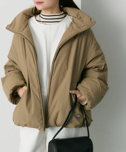 法式鴨絨拉鍊夾克