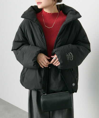 法式鴨絨拉鍊夾克