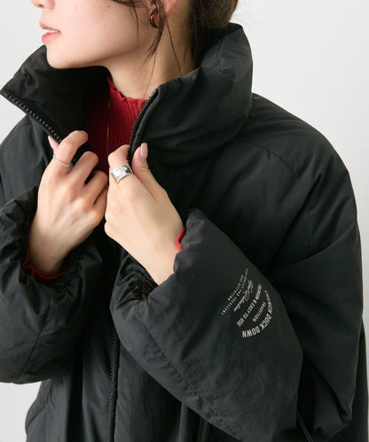 法式鴨絨拉鍊夾克