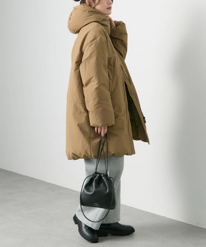 法式鴨絨加厚羽絨怪獸連帽外套