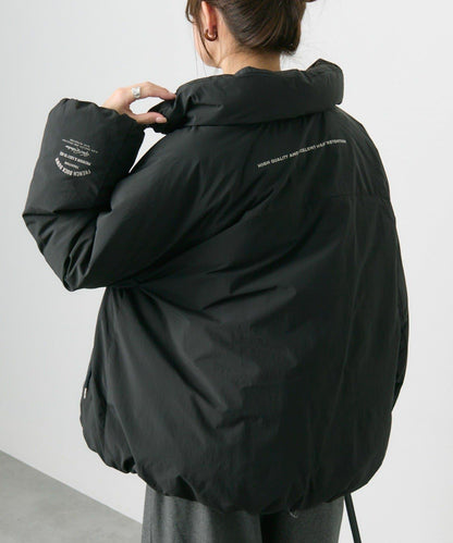 法式鴨絨拉鍊夾克