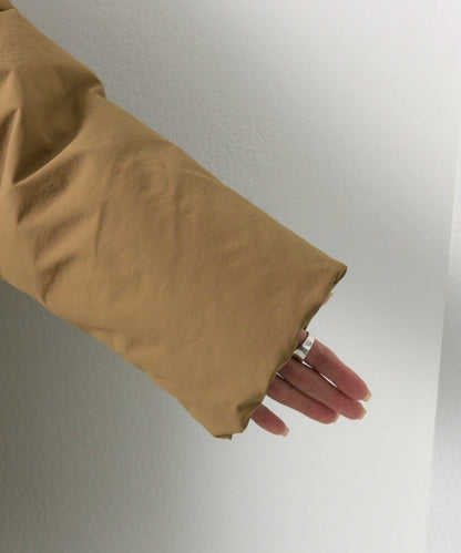 法式鴨絨加厚羽絨怪獸連帽外套