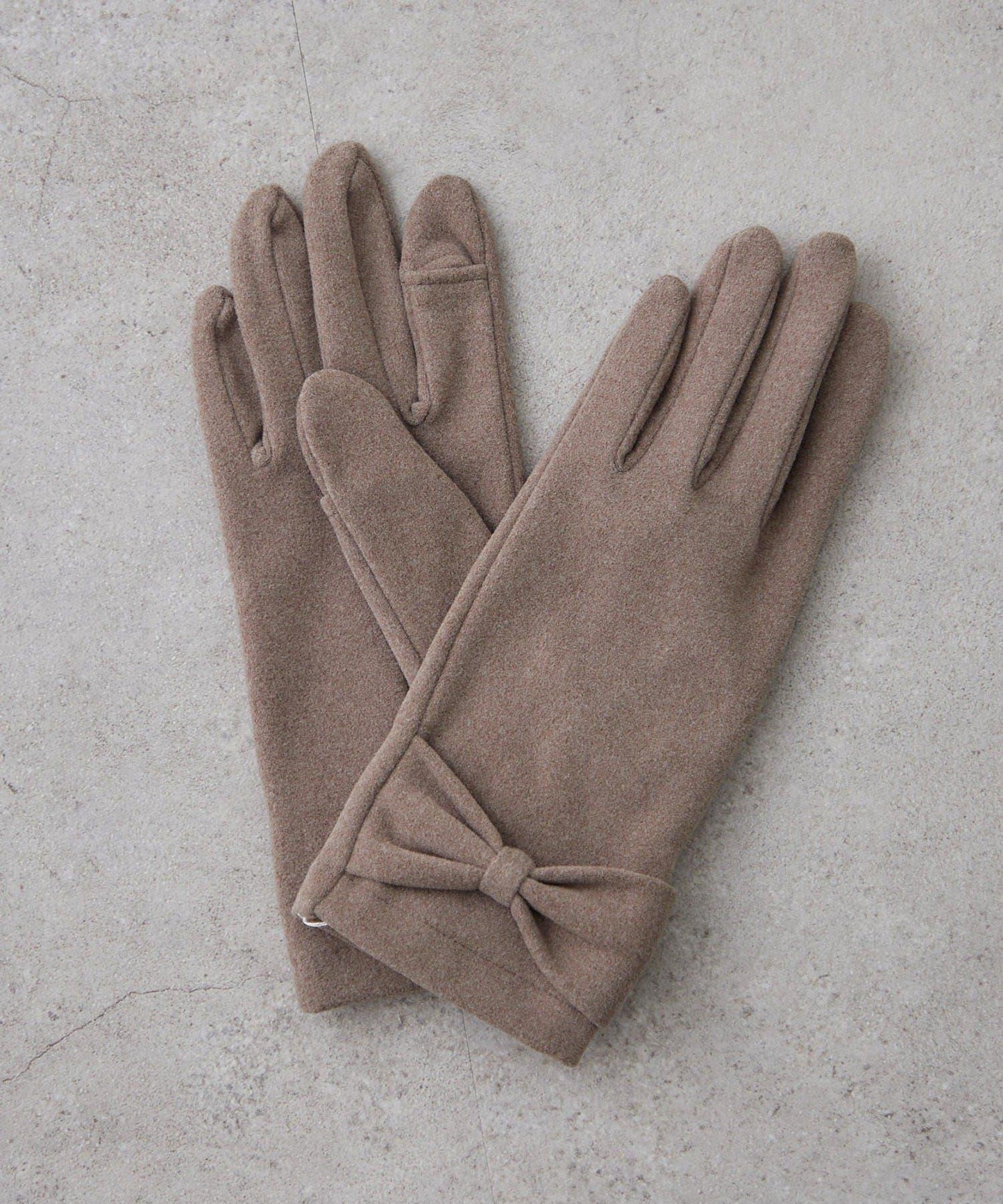 蝴蝶結設計手套