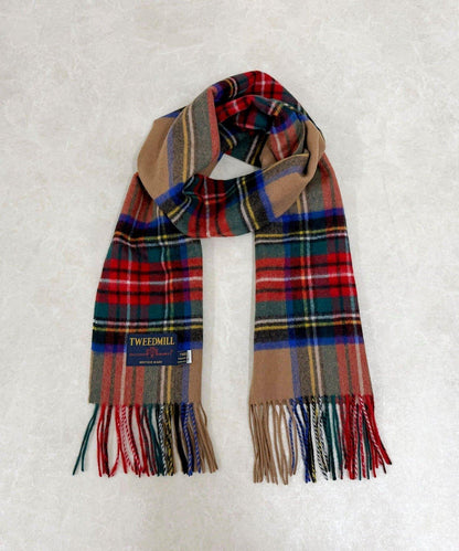 【TWEED MILL】羊毛格紋圍巾48