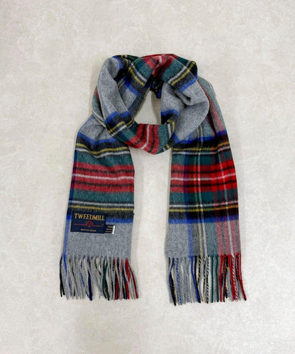 【TWEED MILL】羊毛格紋圍巾48
