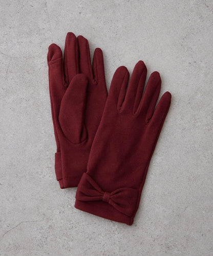 蝴蝶結設計手套