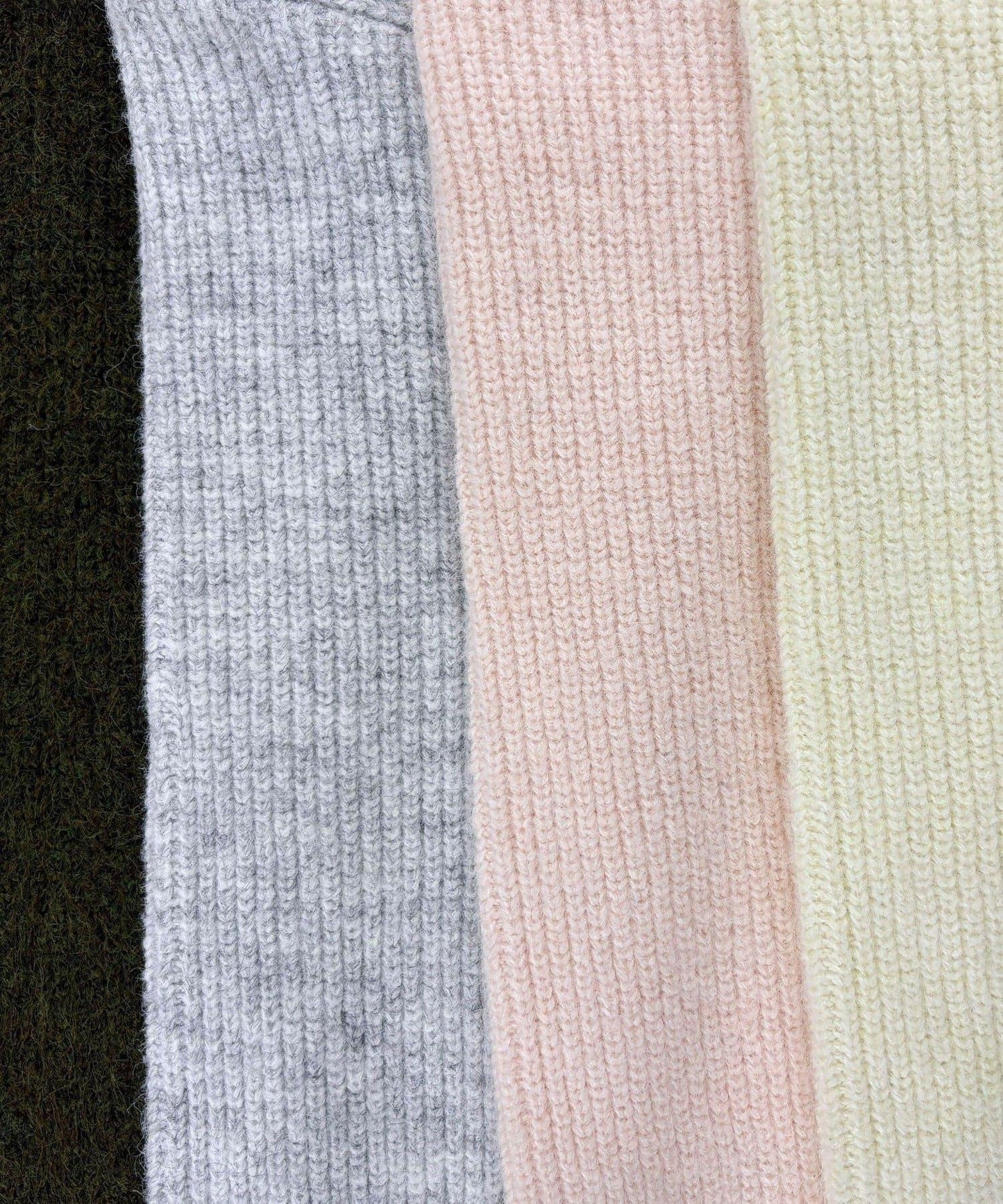 中長款單面針織套頭衫