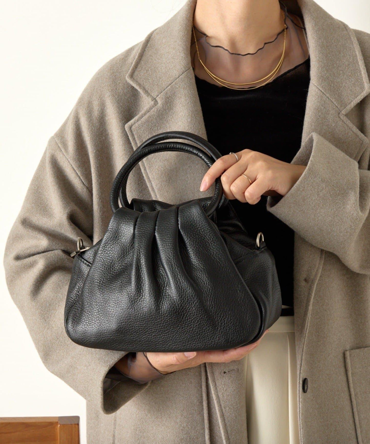 【さわゆい企畫】百褶皮革包