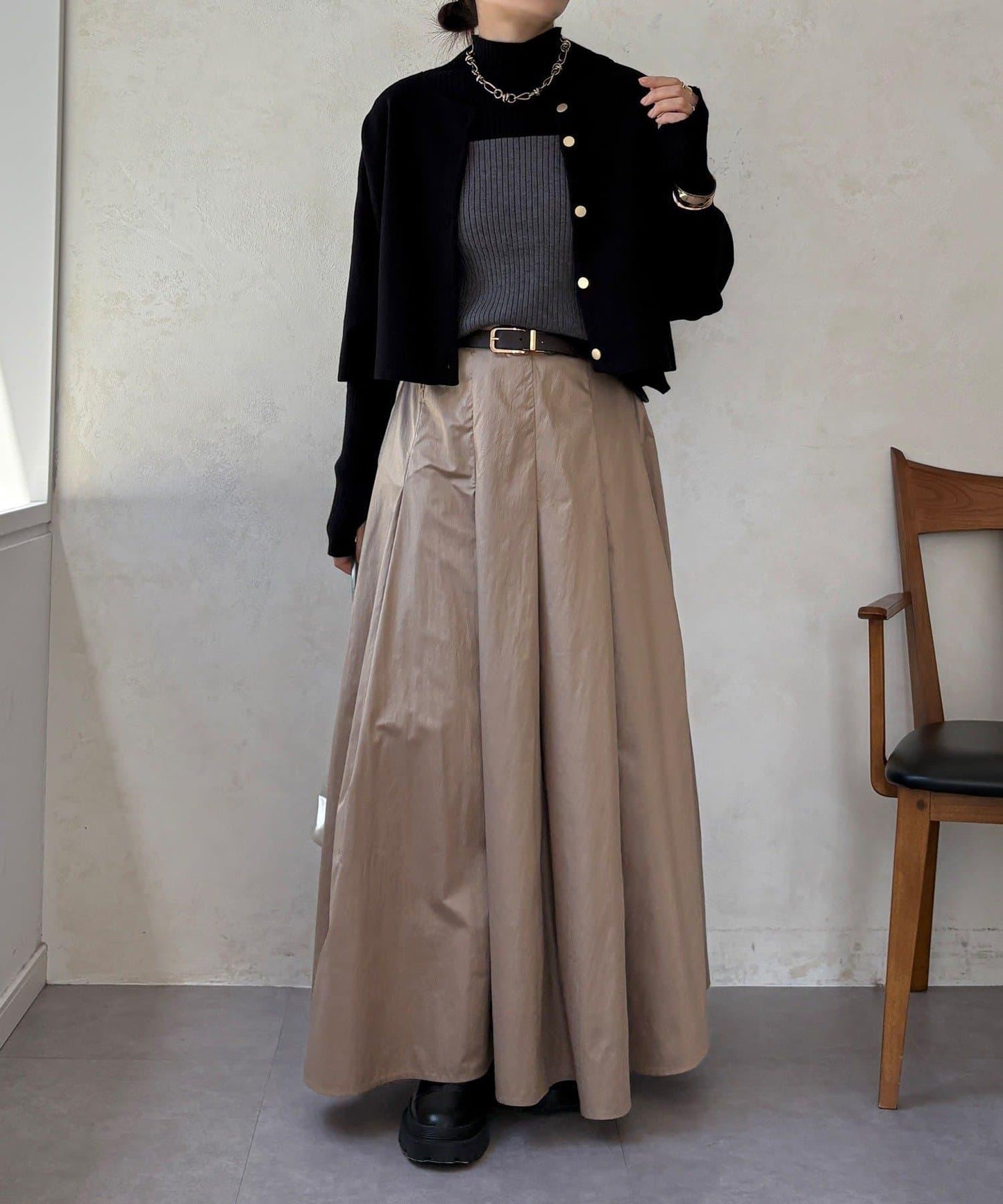 披肩套裝針織衫