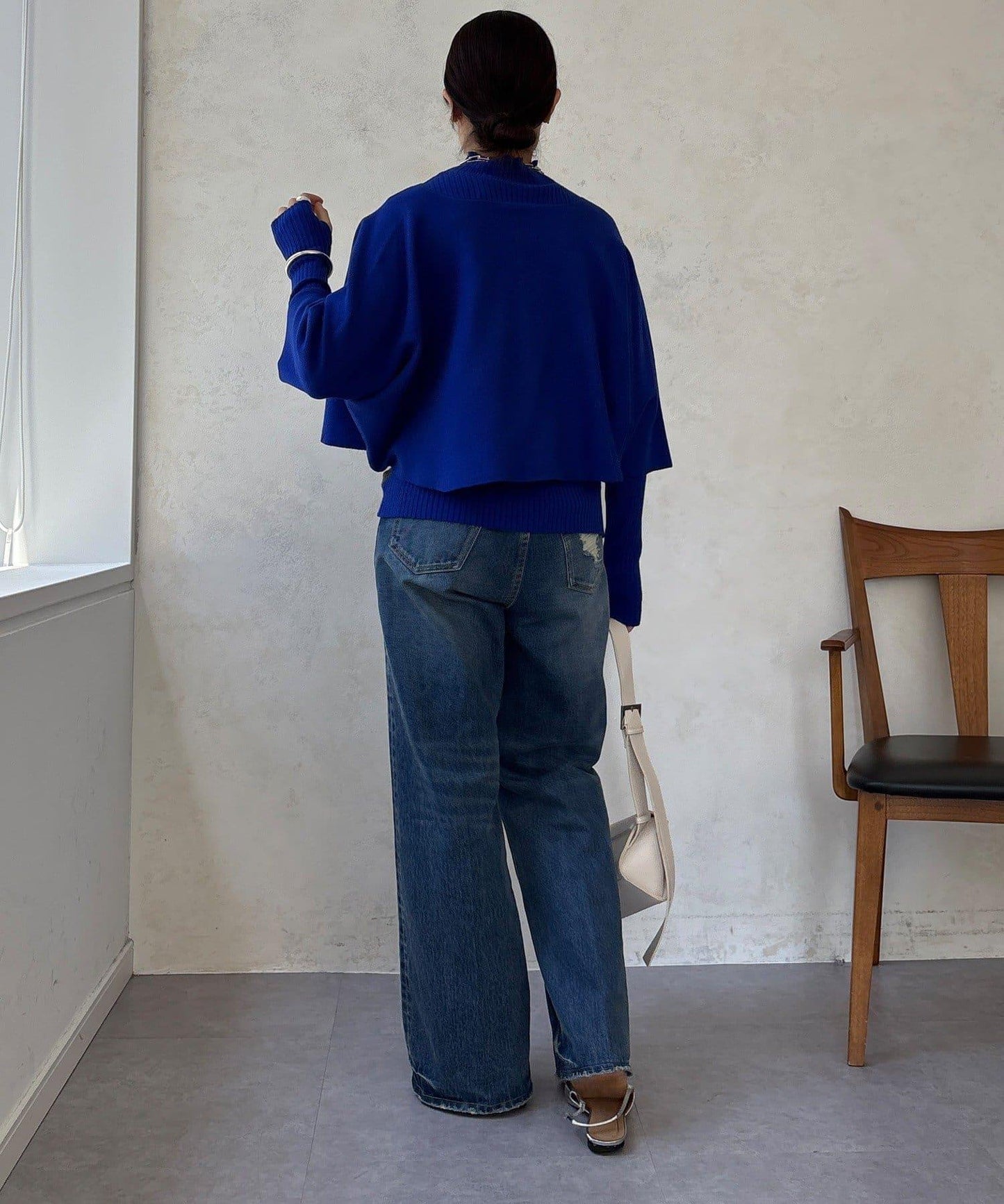 披肩套裝針織衫