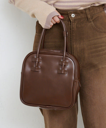 【Kastane】B方形基礎手提包