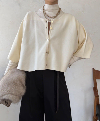 披肩套裝針織衫