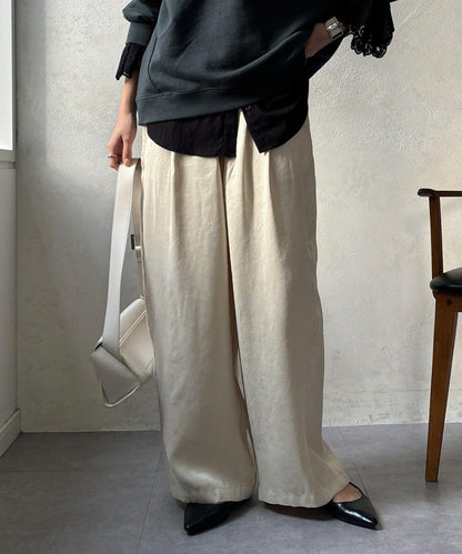 【DouDou】纖維寬鬆休閒褲