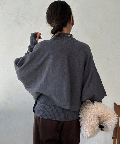 披肩套裝針織衫