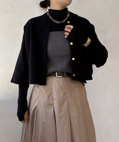 披肩套裝針織衫
