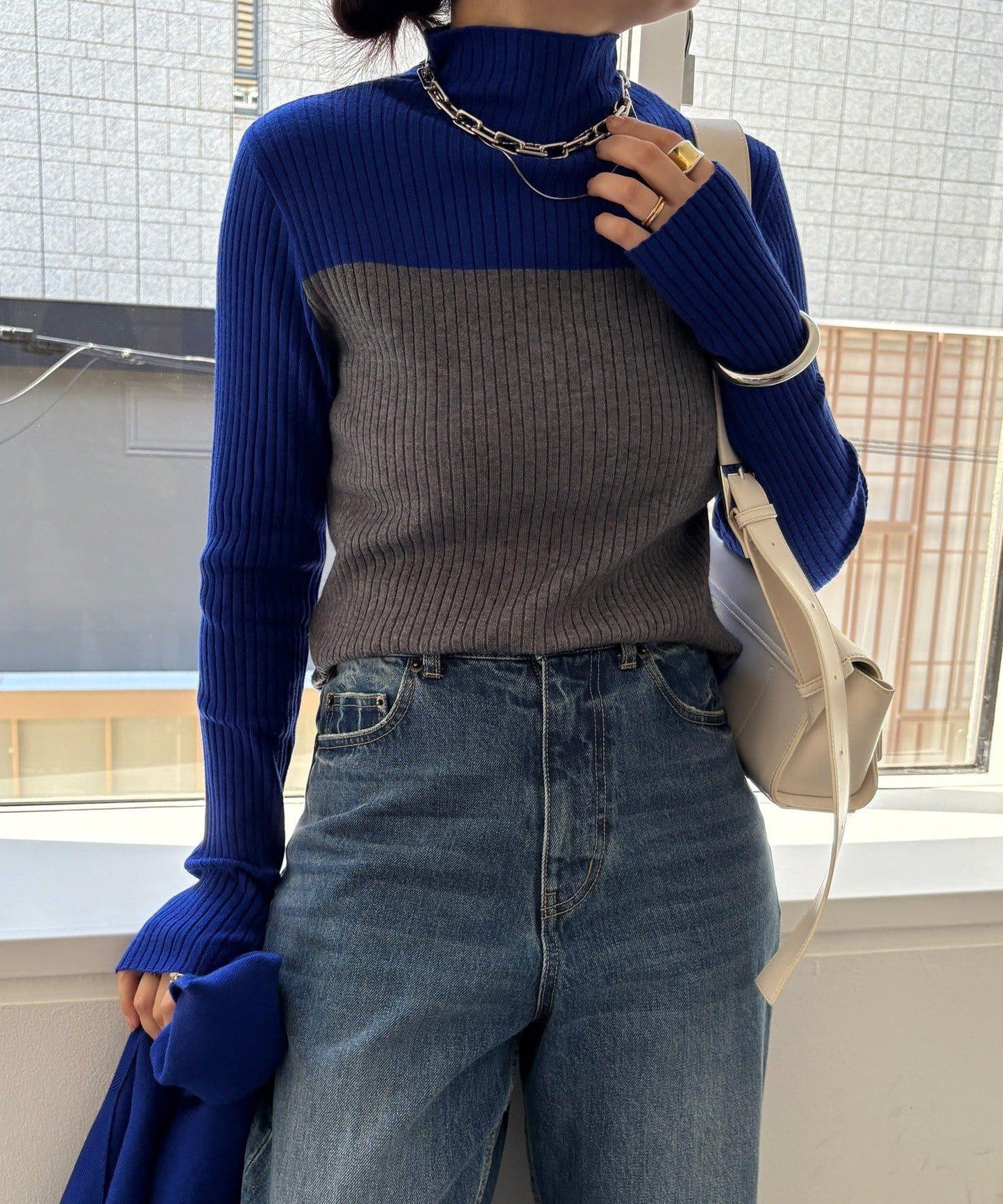 披肩套裝針織衫