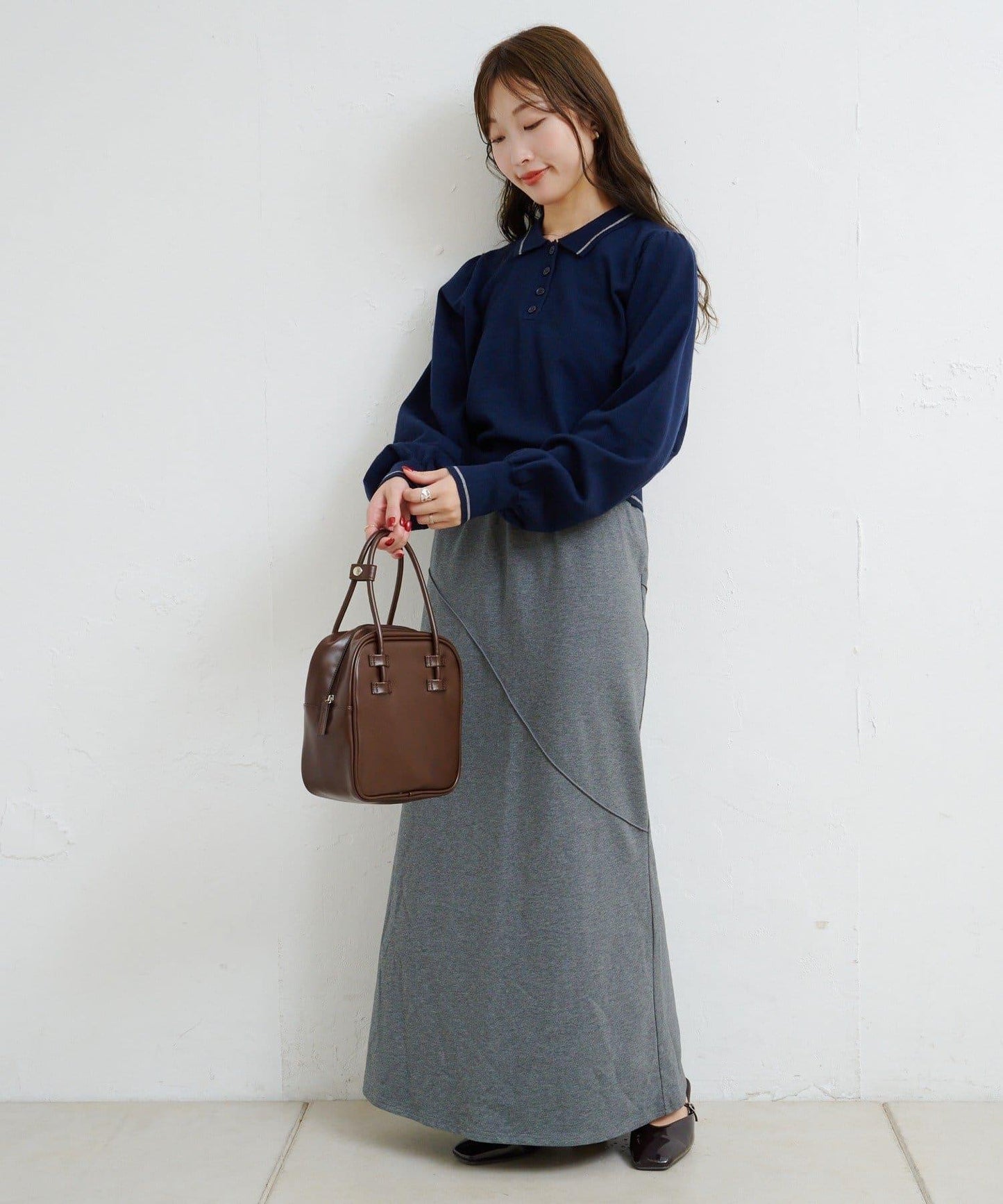 【Kastane】B方形基礎手提包