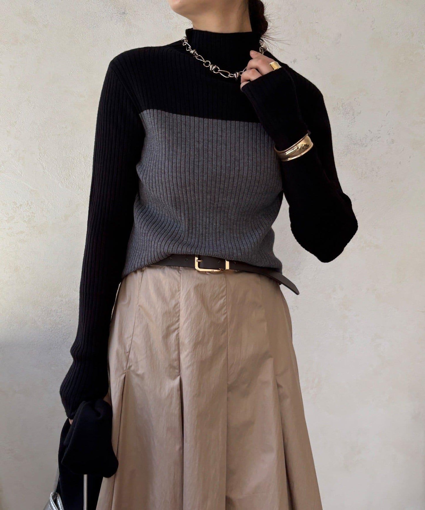 披肩套裝針織衫