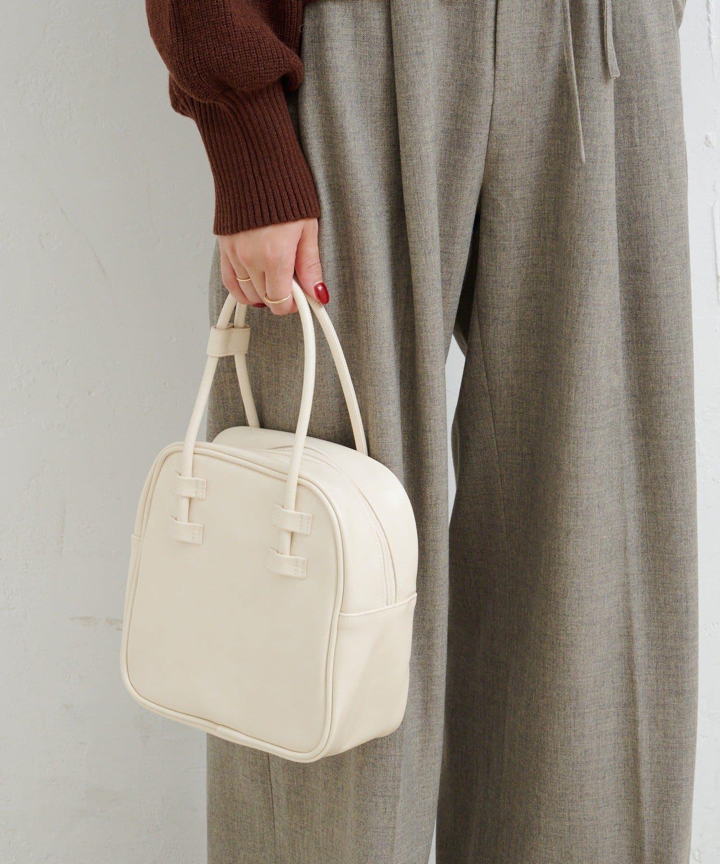 【Kastane】B方形基礎手提包