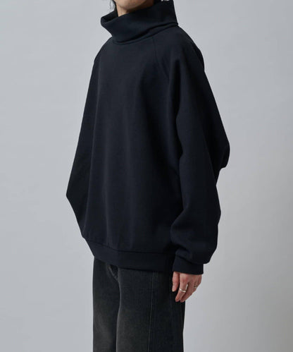 插肩袖高領針織衫