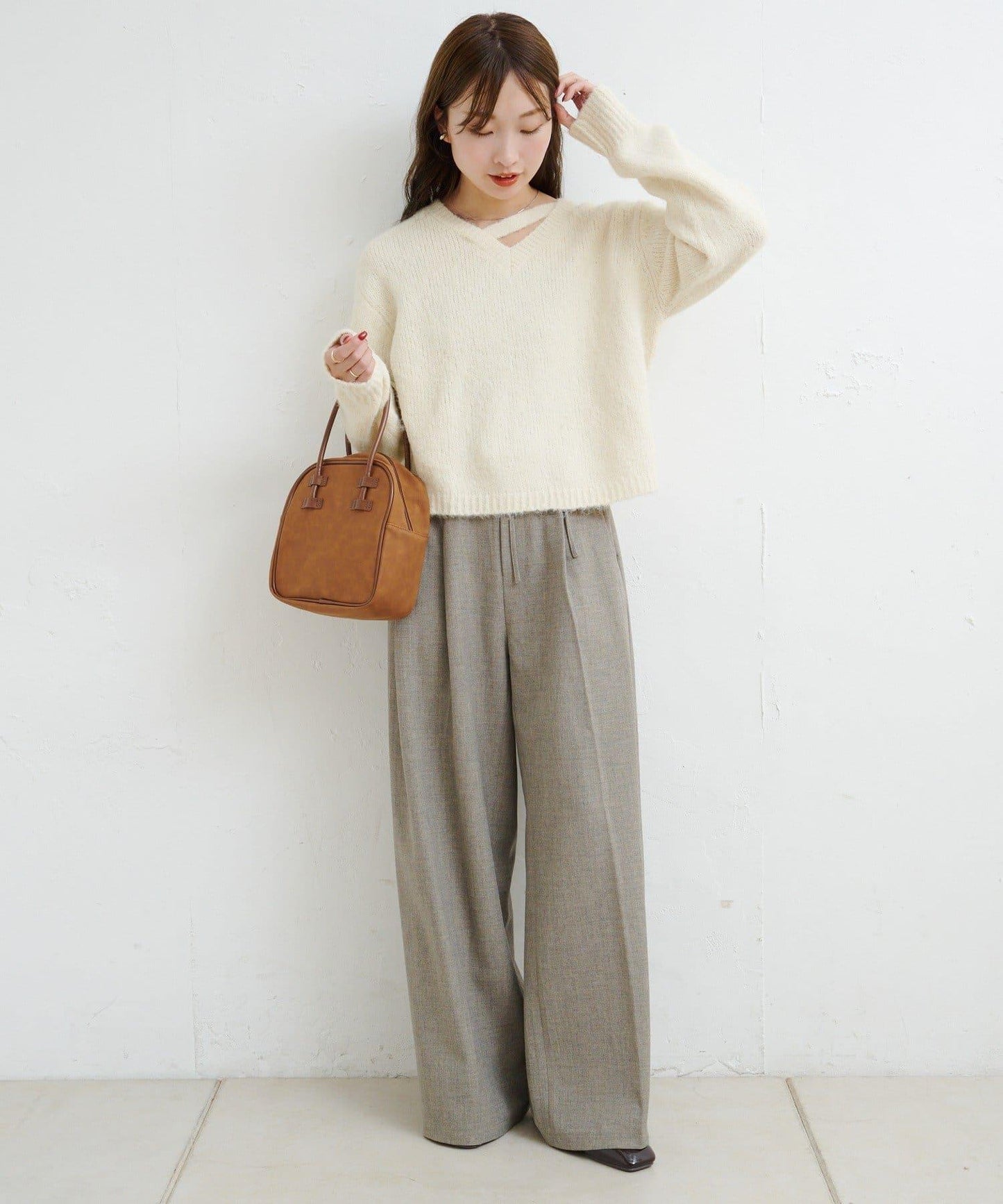 【Kastane】B方形基礎手提包