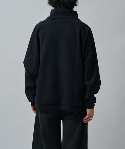 插肩袖高領針織衫