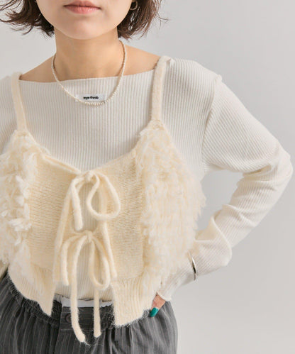 2WAY針織吊帶背心