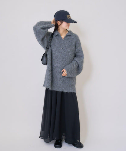 透視吊帶兩件套連衣裙