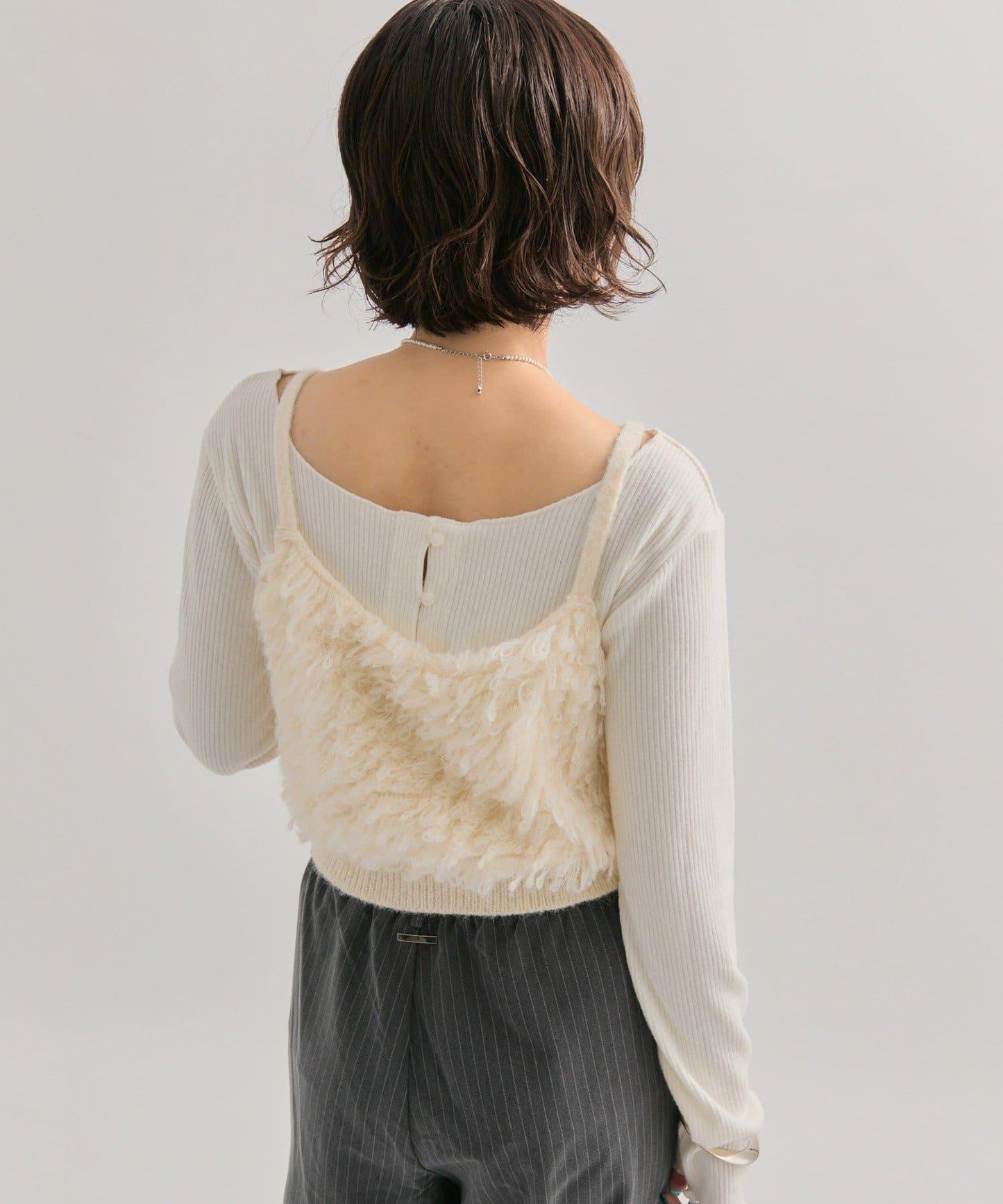 2WAY針織吊帶背心