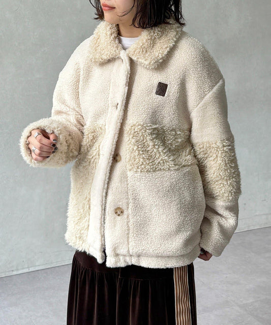 【U.S. POLO ASSN. 】仿毛外套