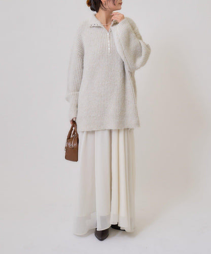 透視吊帶兩件套連衣裙