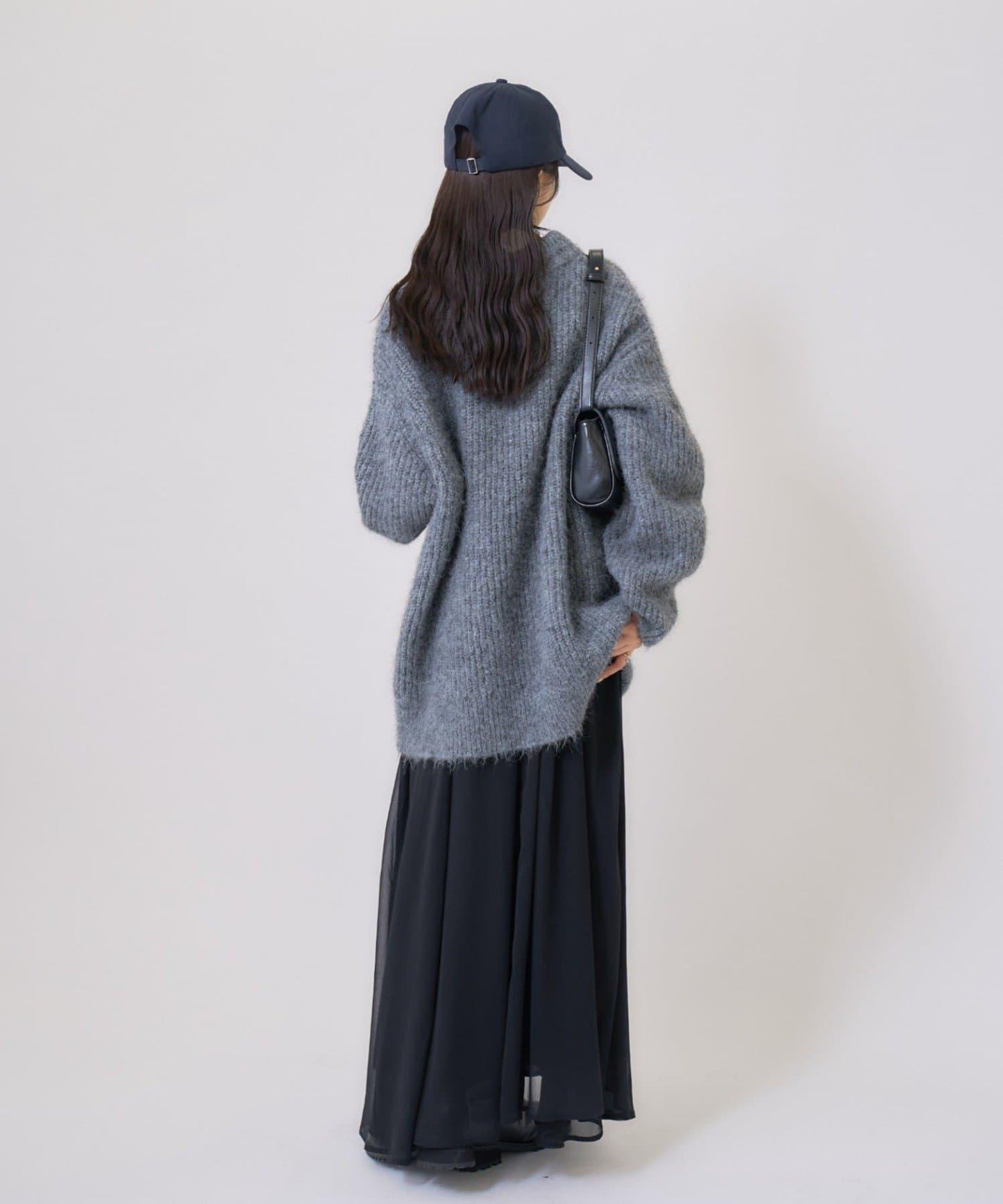 透視吊帶兩件套連衣裙