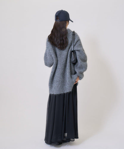 透視吊帶兩件套連衣裙