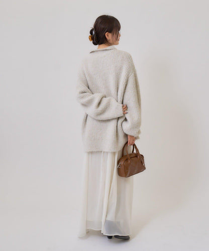 透視吊帶兩件套連衣裙