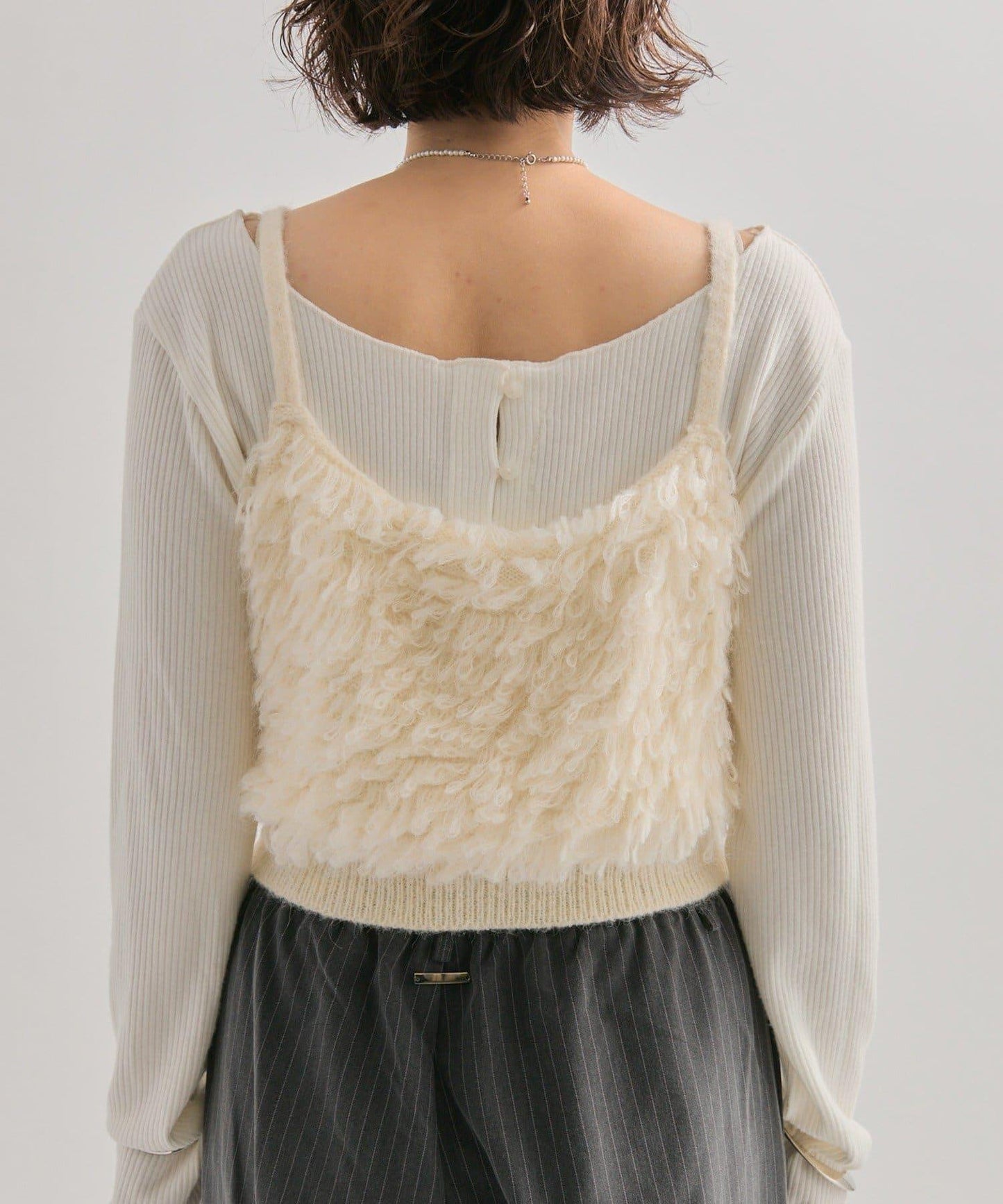 2WAY針織吊帶背心