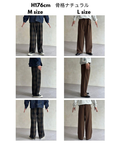 仿羊毛繫帶休閒褲