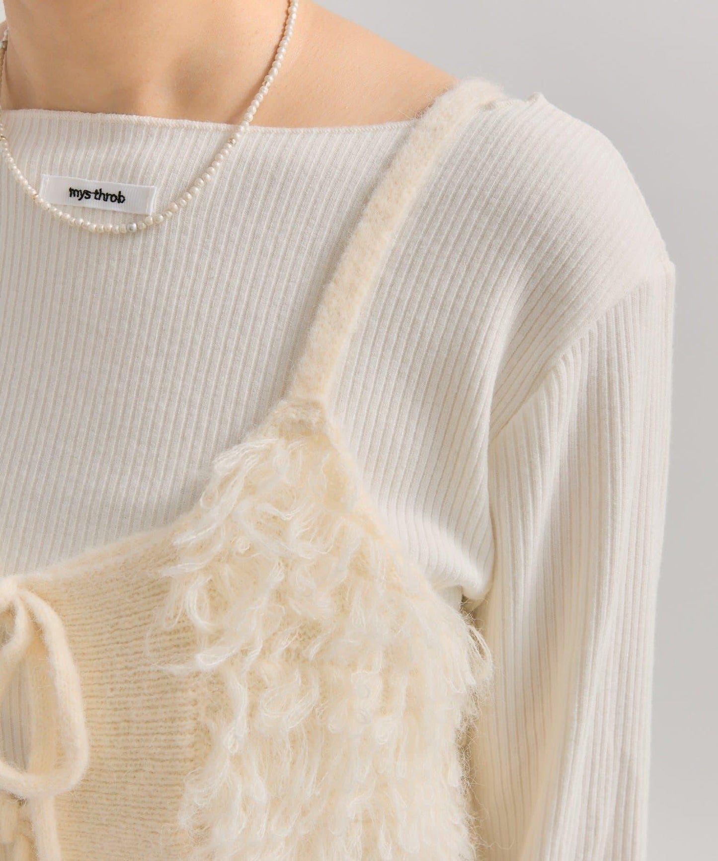 2WAY針織吊帶背心